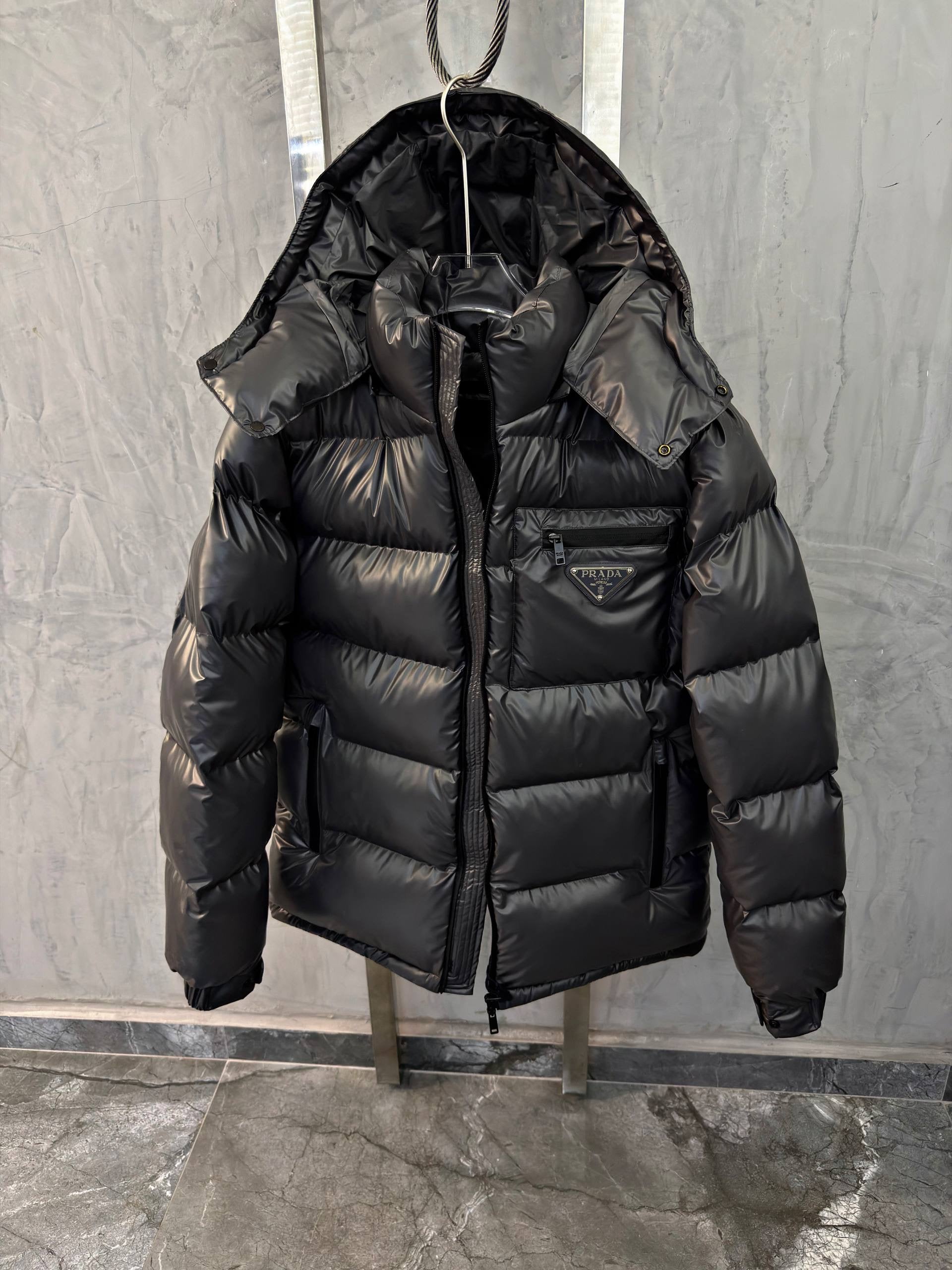 Puffer Jacket with Goose Feathers