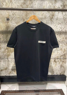 Black Cotton T-shirt