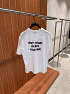 Cream Cotton T-shirt