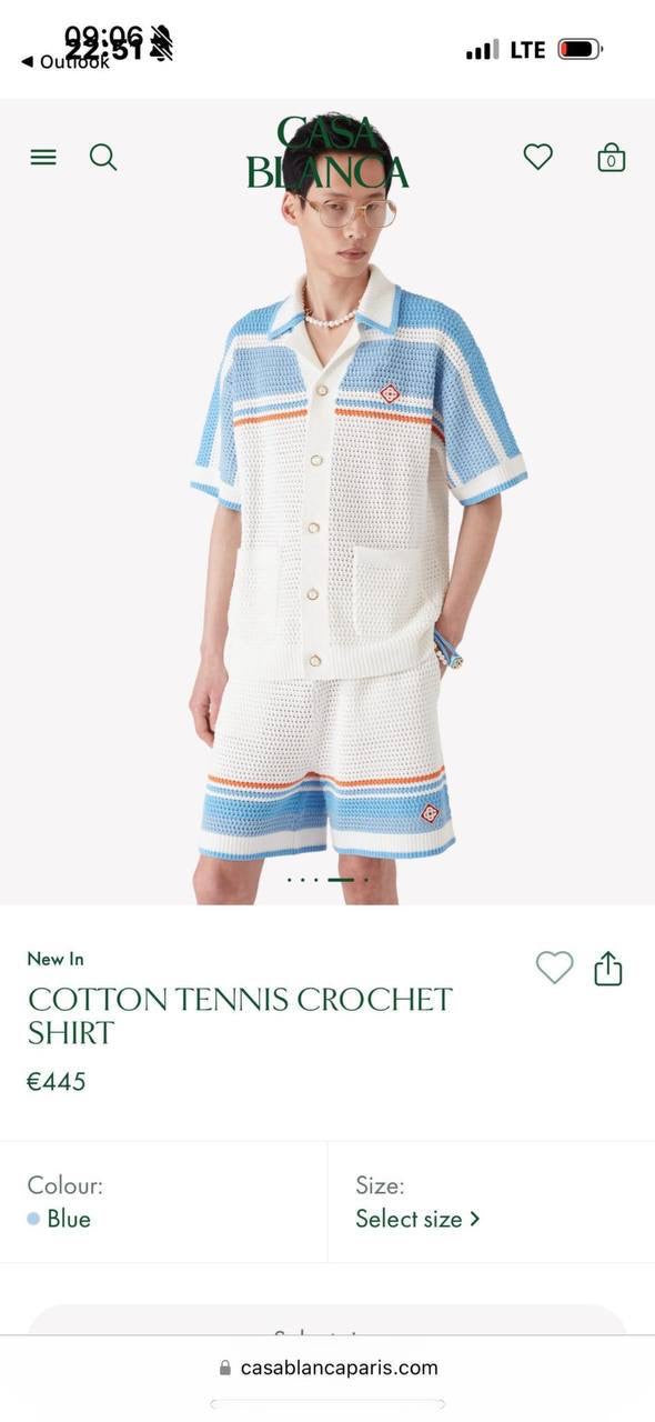 Stripe Crochet Set