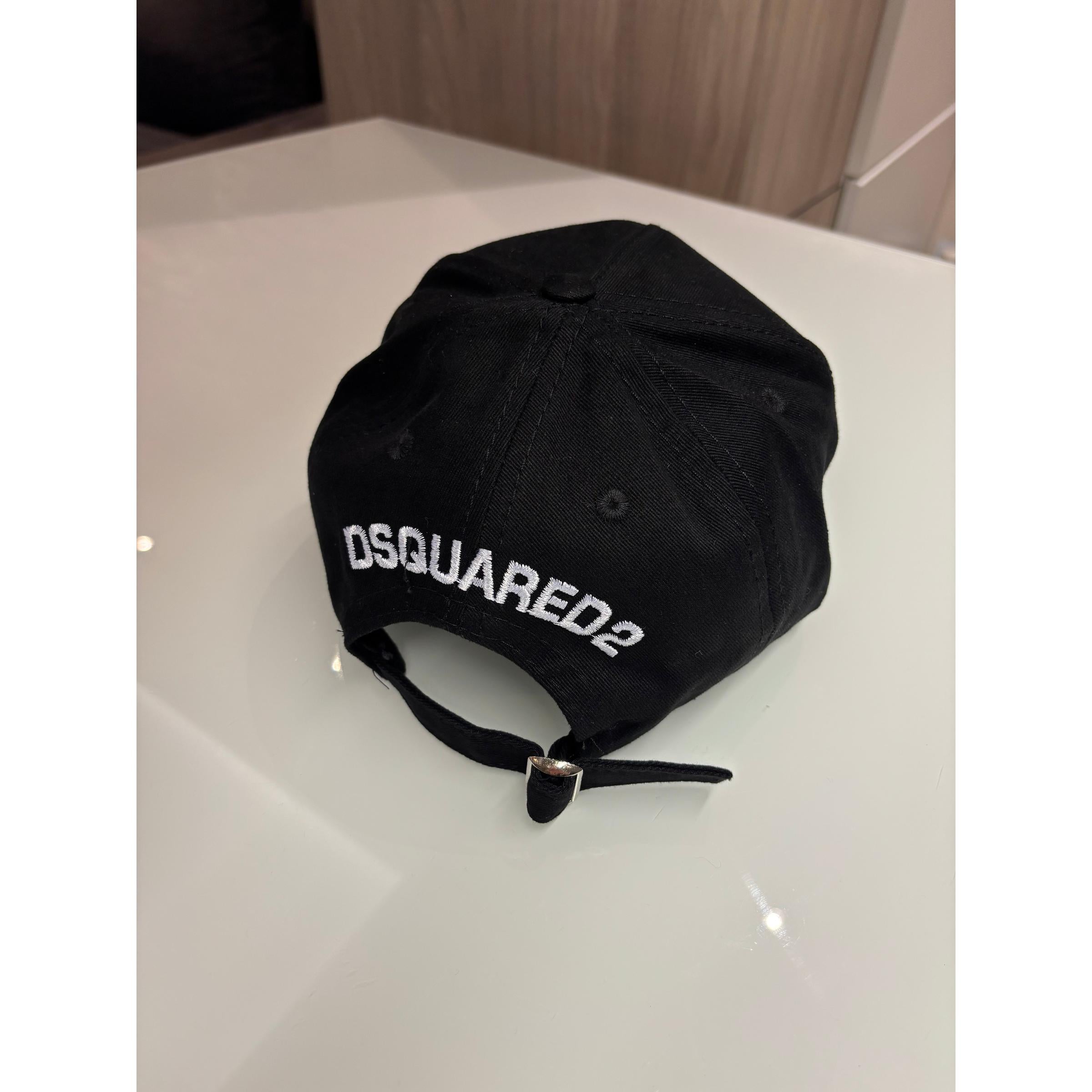 Black Hat with Embroidered Logo