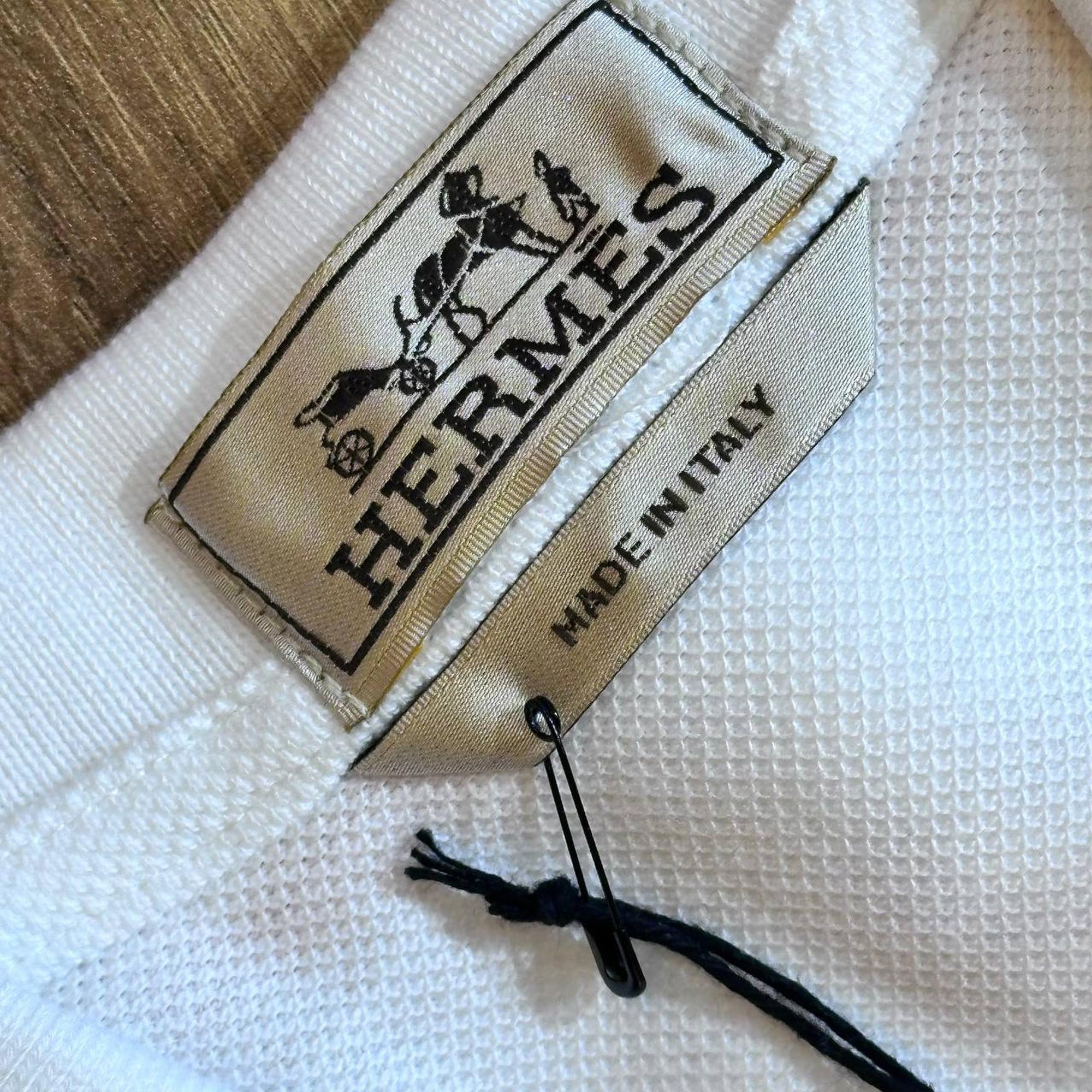 White Cotton Polo T-shirt
