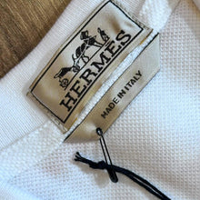 White Cotton Polo T-shirt