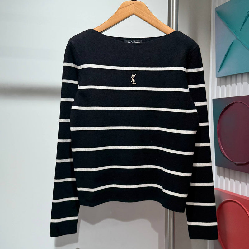 Black Knitted Women Blouse