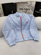 Blue Windbreaker Jacket
