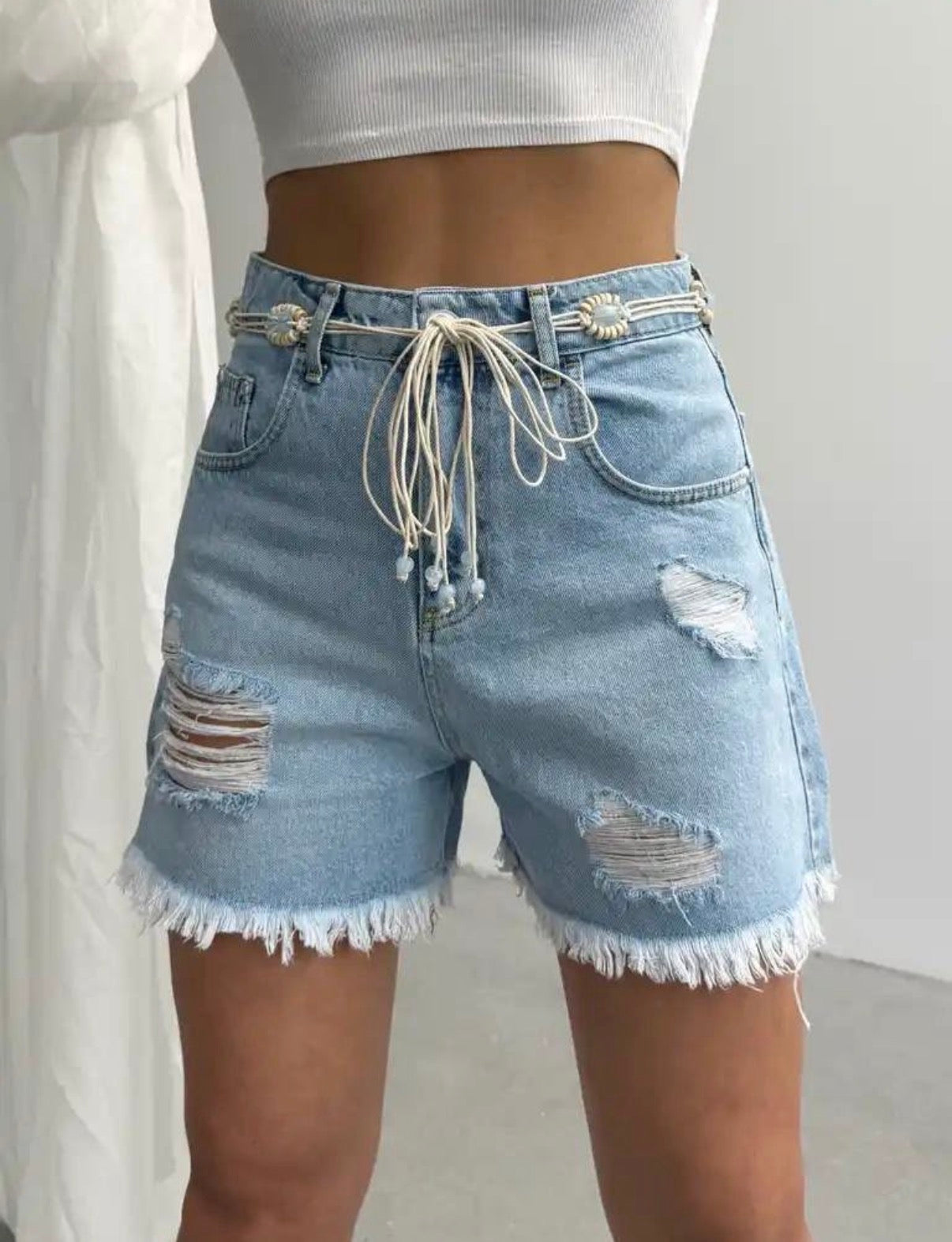 Light Blue Shorts