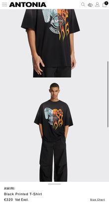 Black Cotton Oversized T-shirt