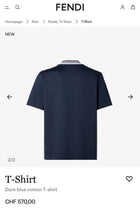 Dark Blue T-shirt