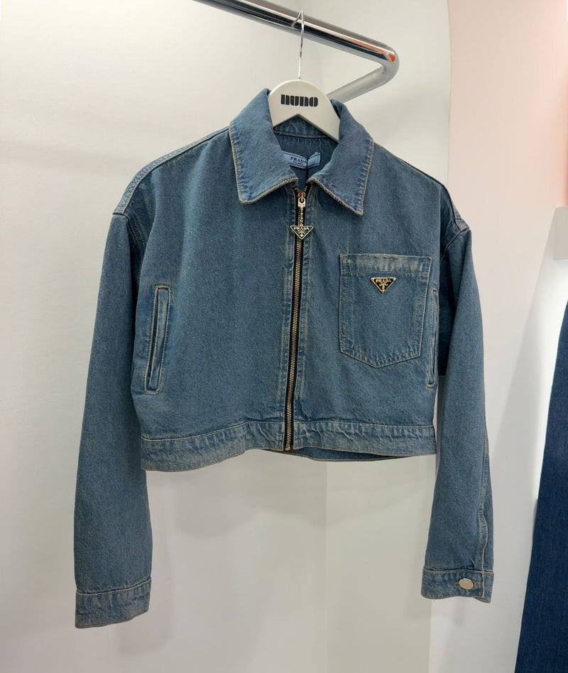 Blue Denim Women Jacket
