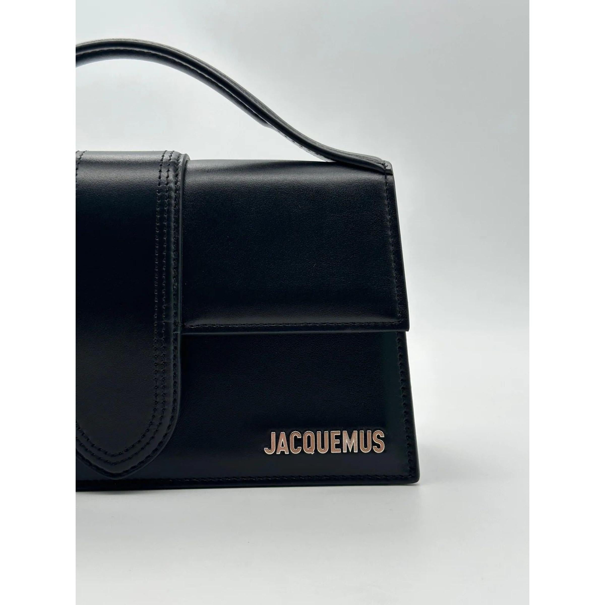 Black Le Bambino Leather Bag