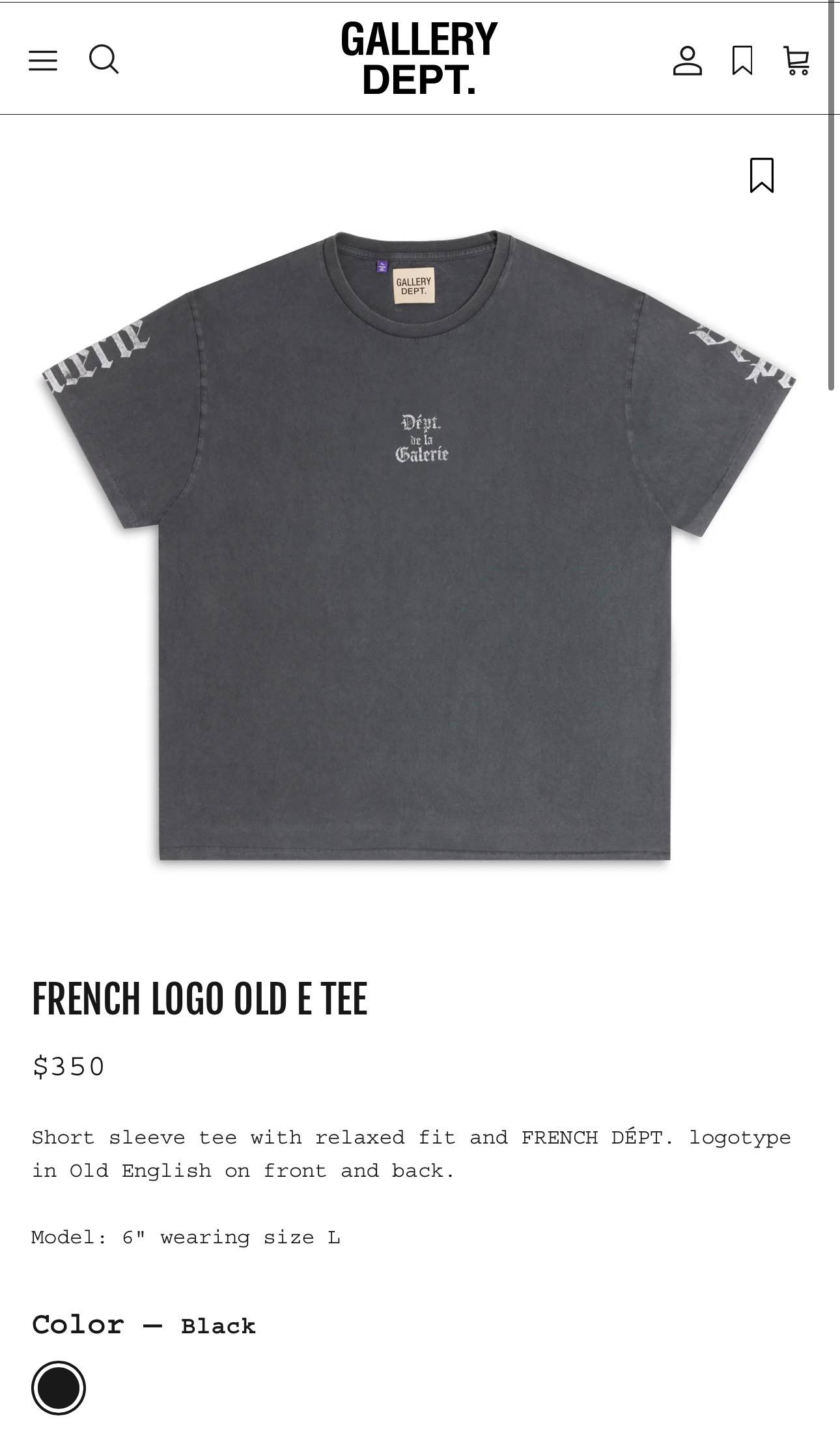 Grey Cotton T-shirt
