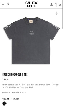 Grey Cotton T-shirt