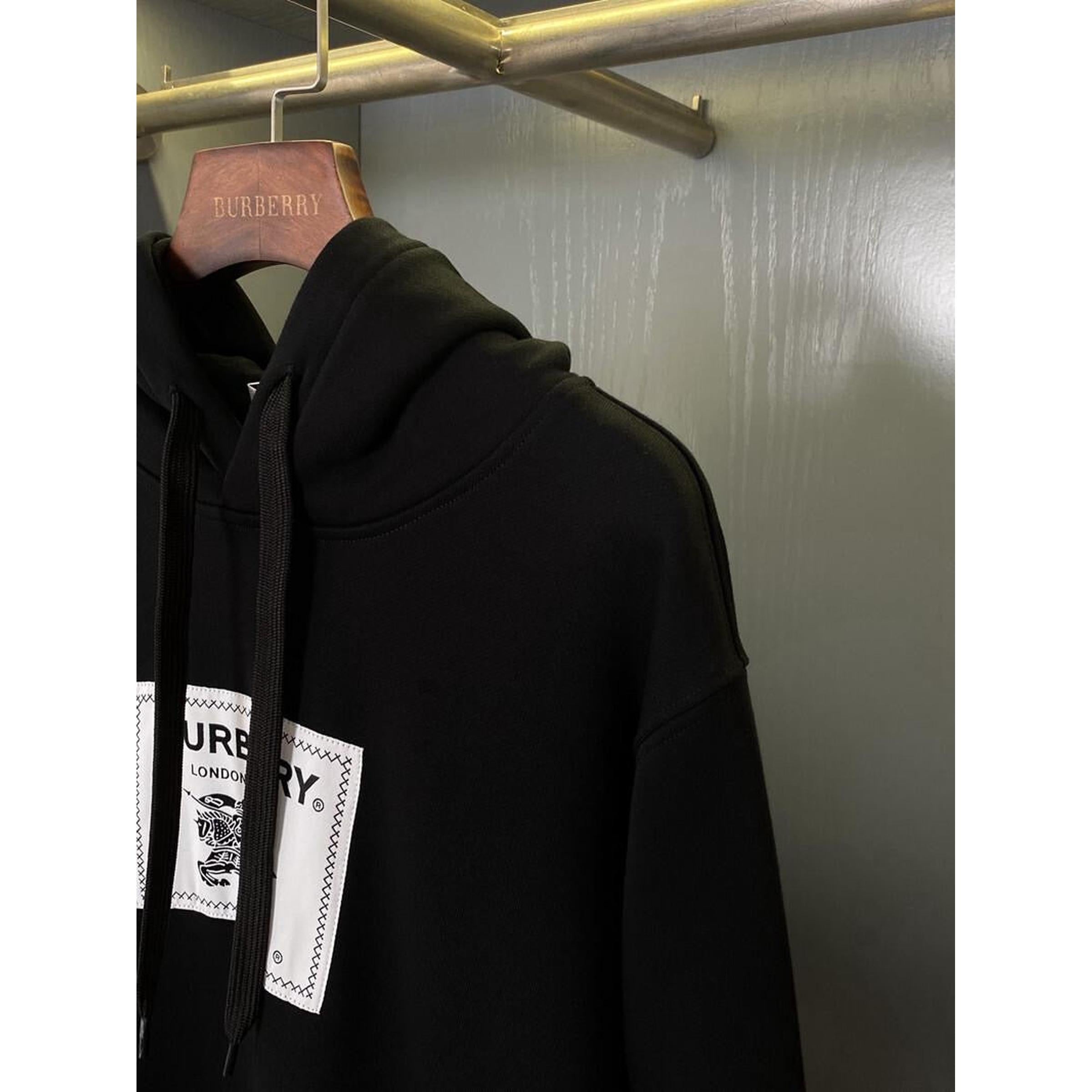 Black Oversized Hoodie