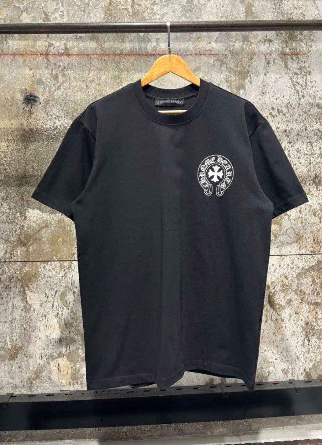 Black Cotton T-shirt