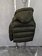 Dark Green Puffer Jacket