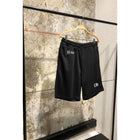 Black Mesh Shorts