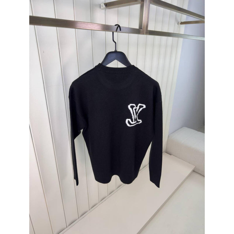 Black & Brown Knitted Sweater