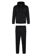 Black Cotton Tracksuit