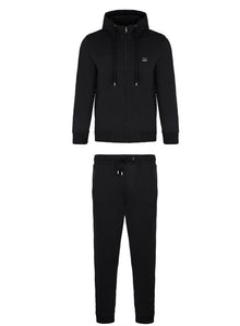 Black Cotton Tracksuit