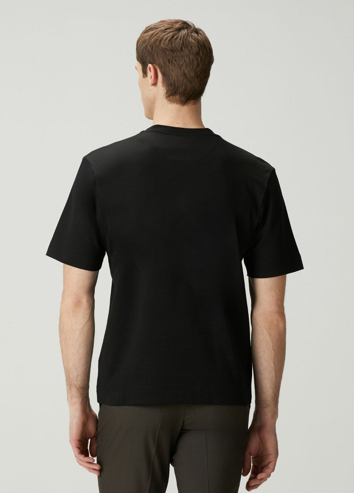 Black Cotton T-shirt
