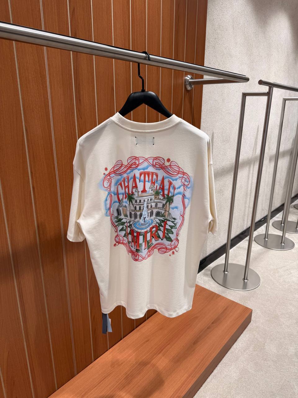 Ecru Cotton T-shirt