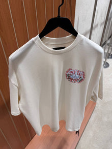 Ecru Cotton T-shirt