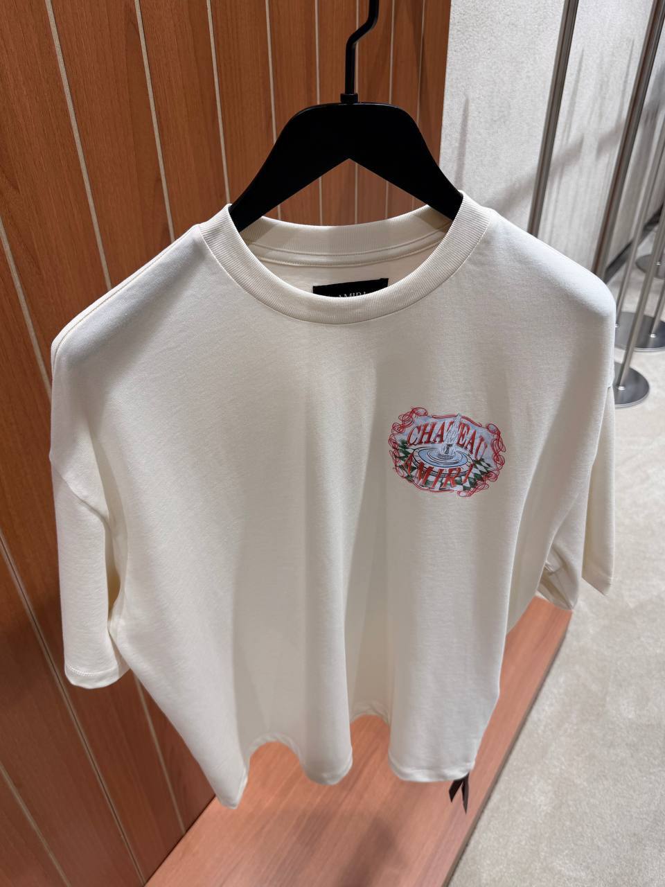 Ecru Cotton T-shirt