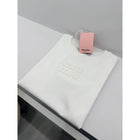 White Cotton Women T-shirt