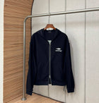 Black Zipper Sweatshirt