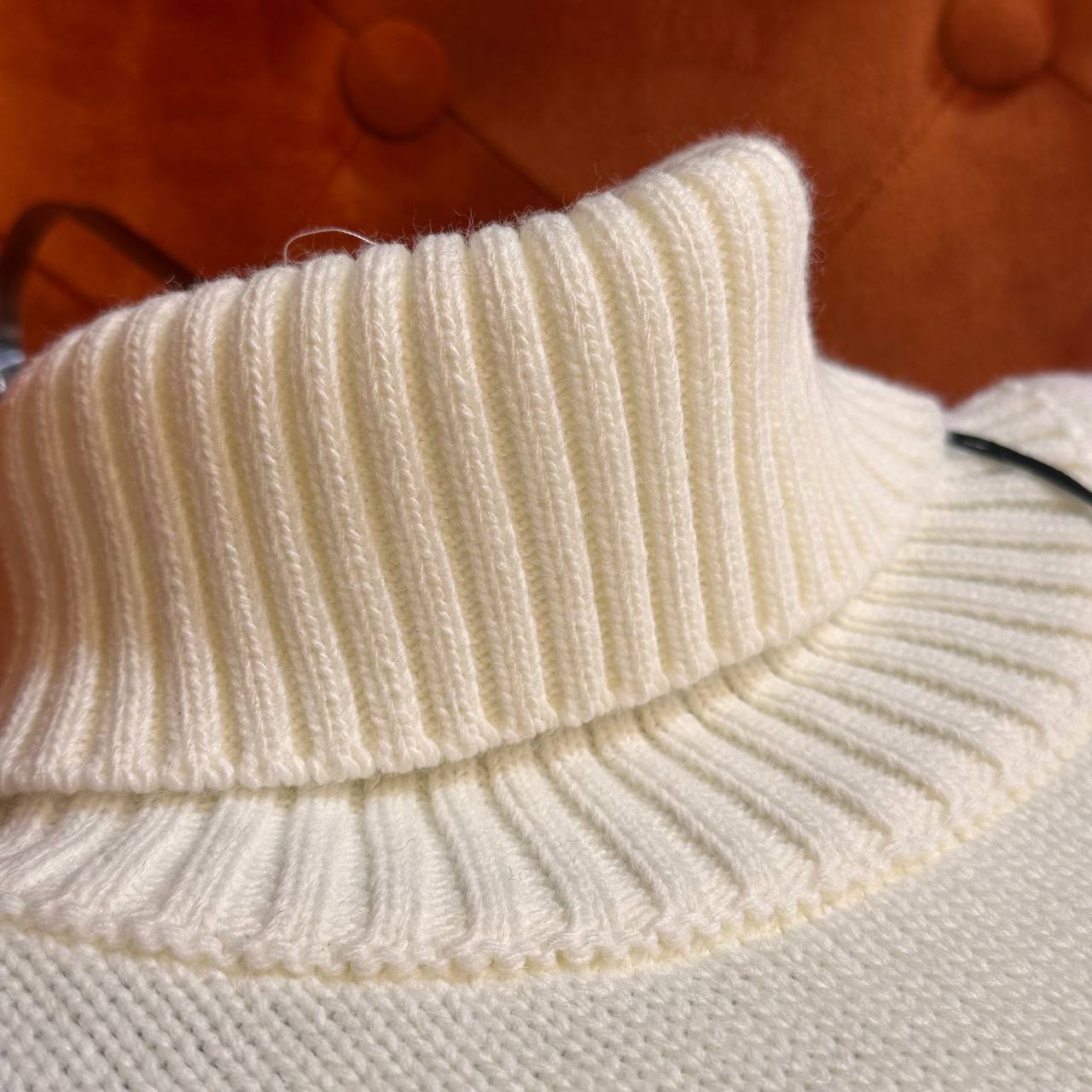 White Wool Sweater