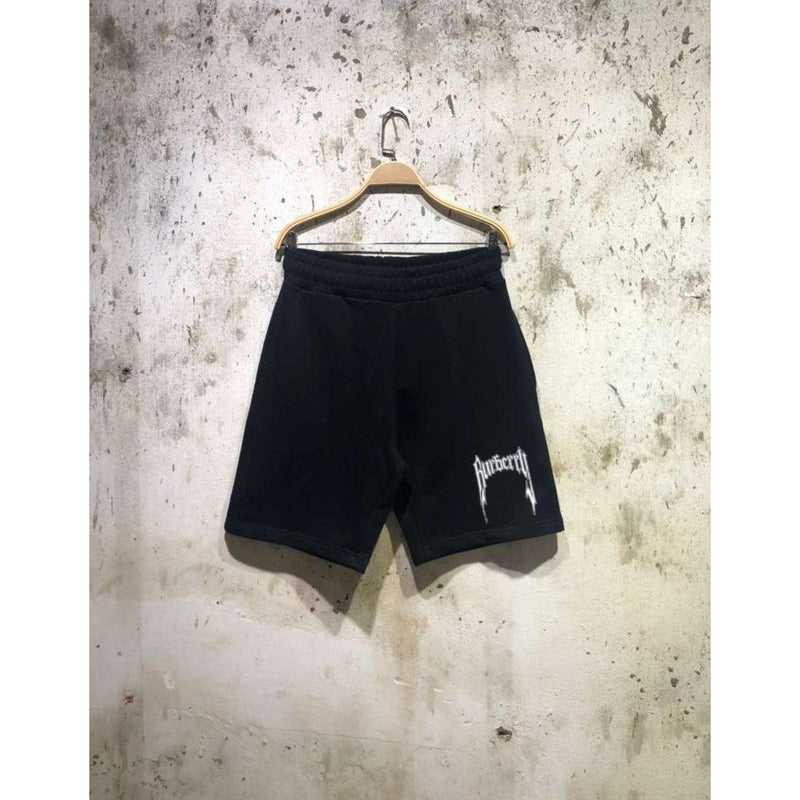 Black Cotton Shorts