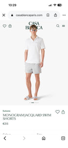Monogram Jacquard Swim Shorts