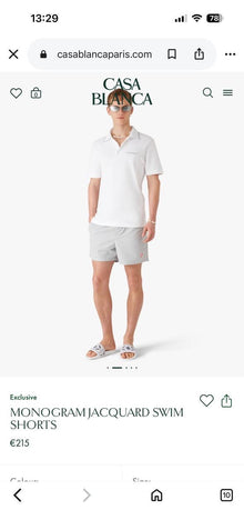 Monogram Jacquard Swim Shorts