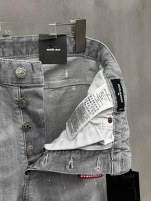 Light Grey Ripped Jeans