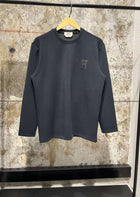 Dark Grey Cotton Blouse