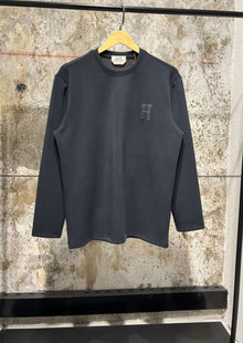 Dark Grey Cotton Blouse
