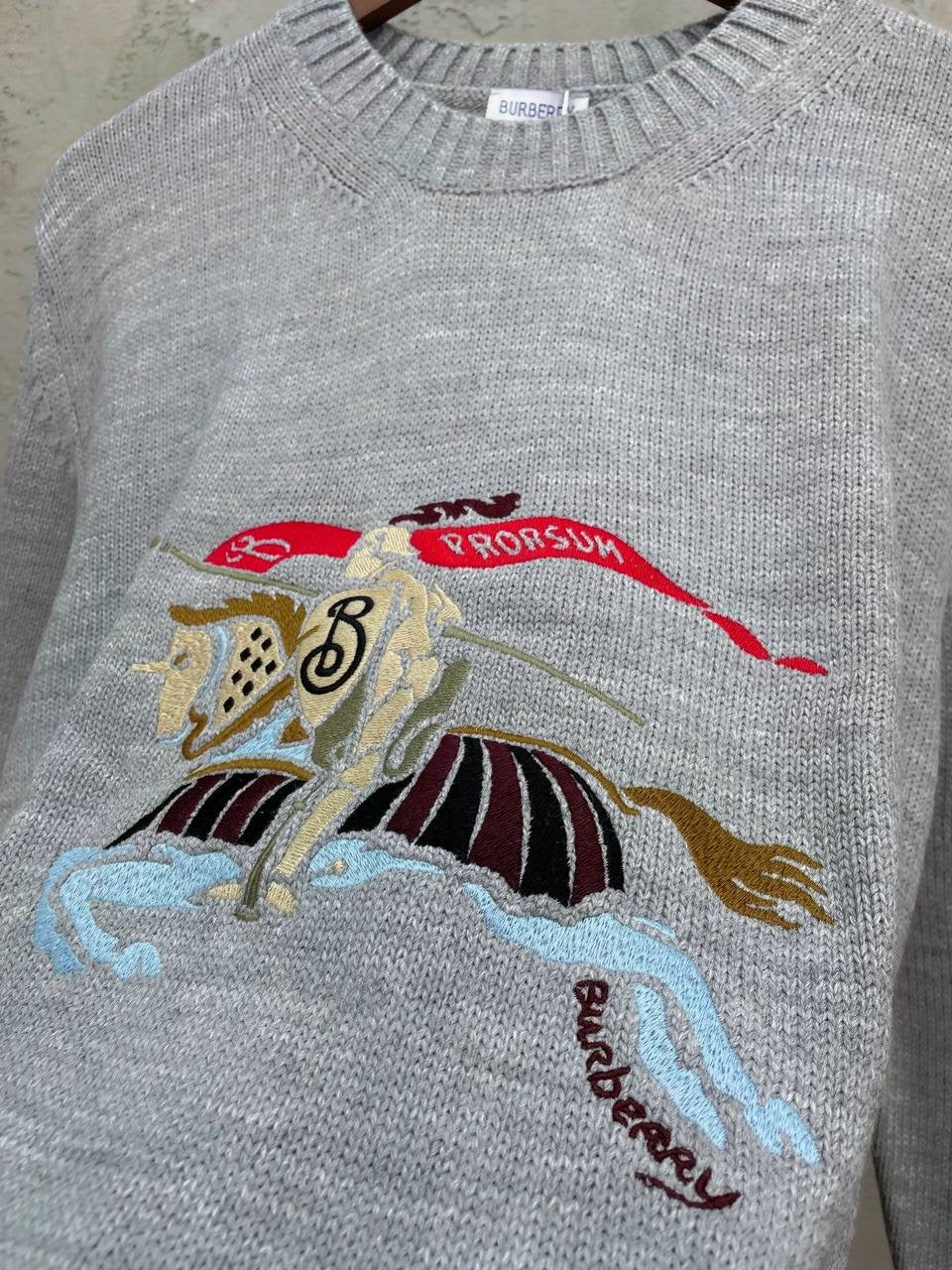 Grey Knitted Sweater