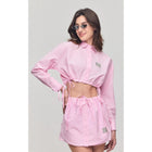 Pink Women Summer Set in 2 Pieces Jim