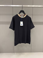 Black Cotton T-shirt