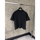 Black Oversized Ripped T-shirt