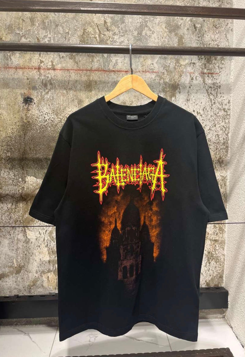 Black Cotton T-shirt