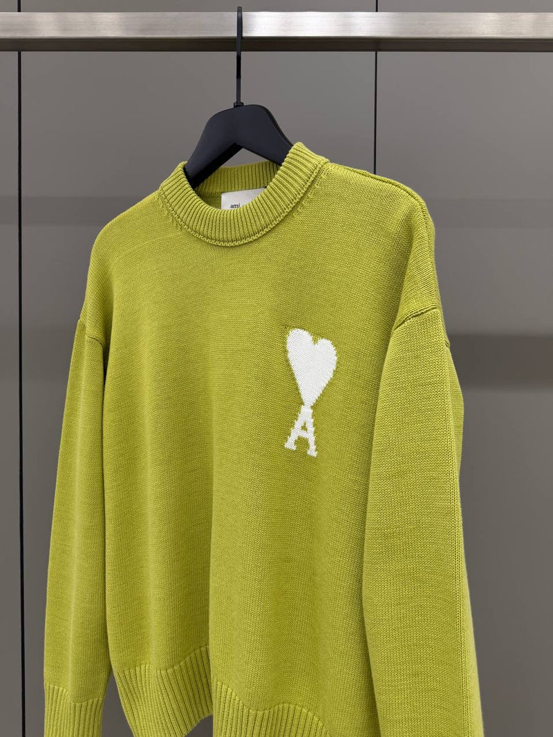 Lime Green Knitted Sweater