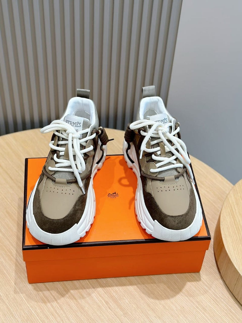 Beige Men Sneakers