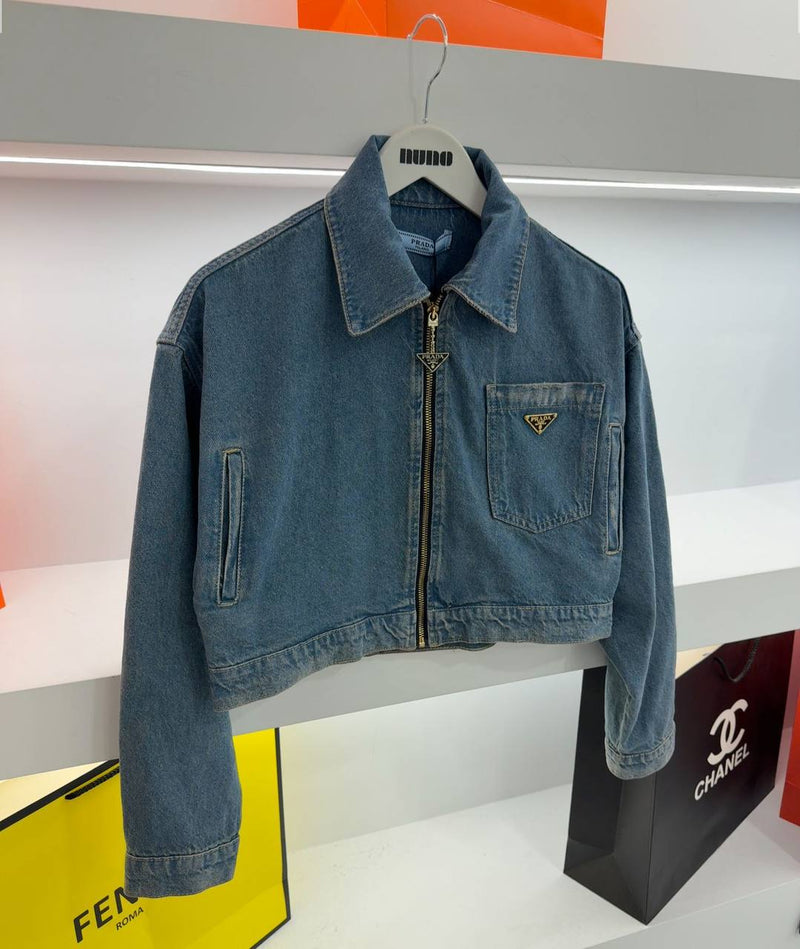 Blue Denim Women Jacket