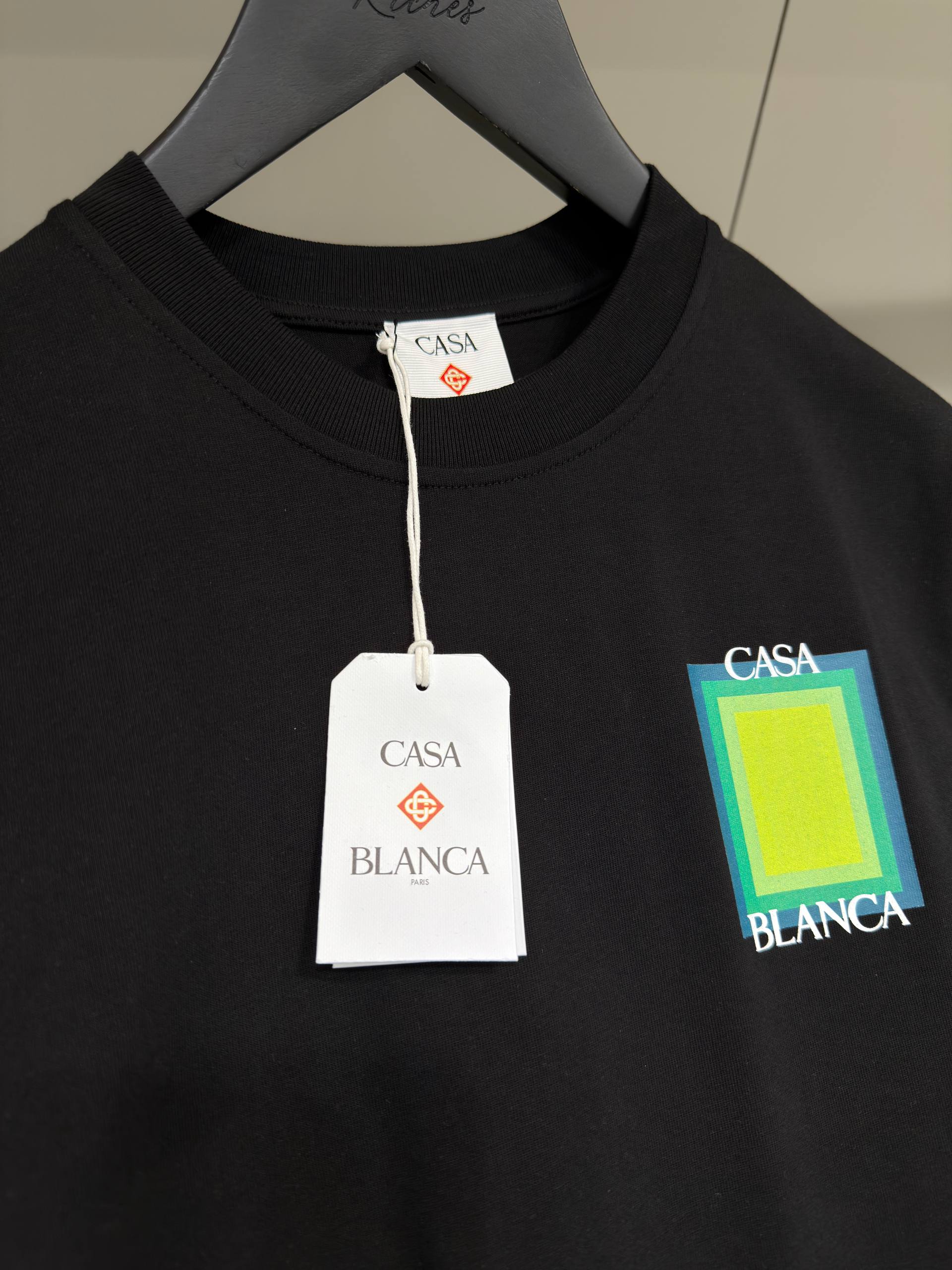 Black Cotton T-shirt