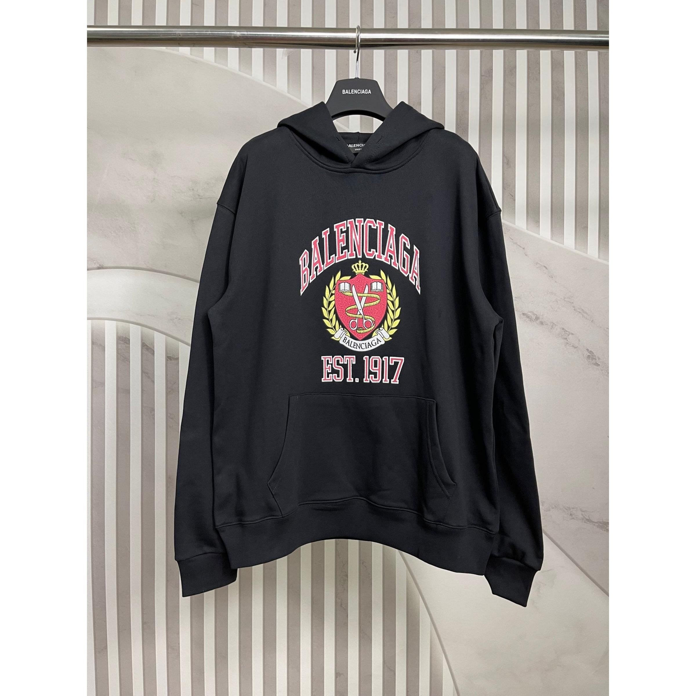 Black Oversized Hoodie