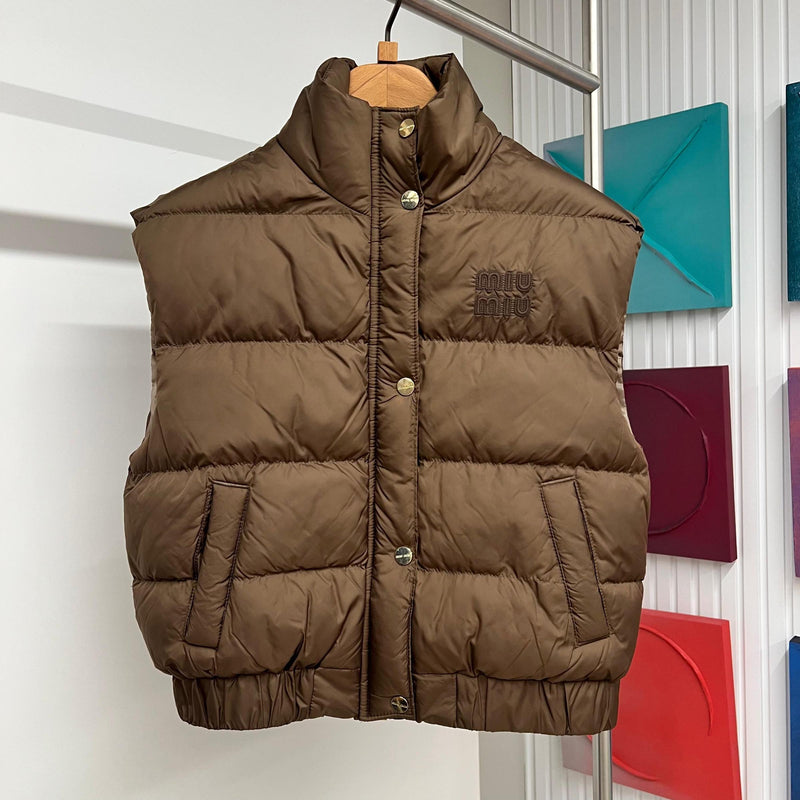 Brown Women Vest