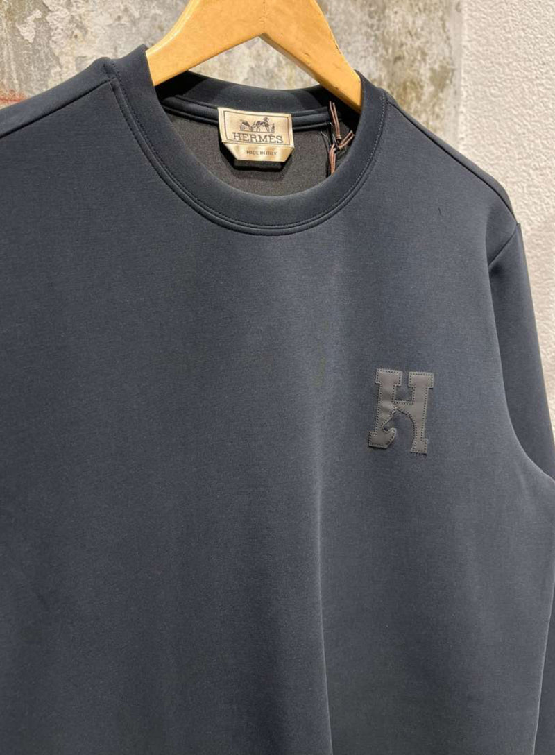 Dark Grey Cotton Blouse