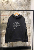 Black Cotton Hoodie