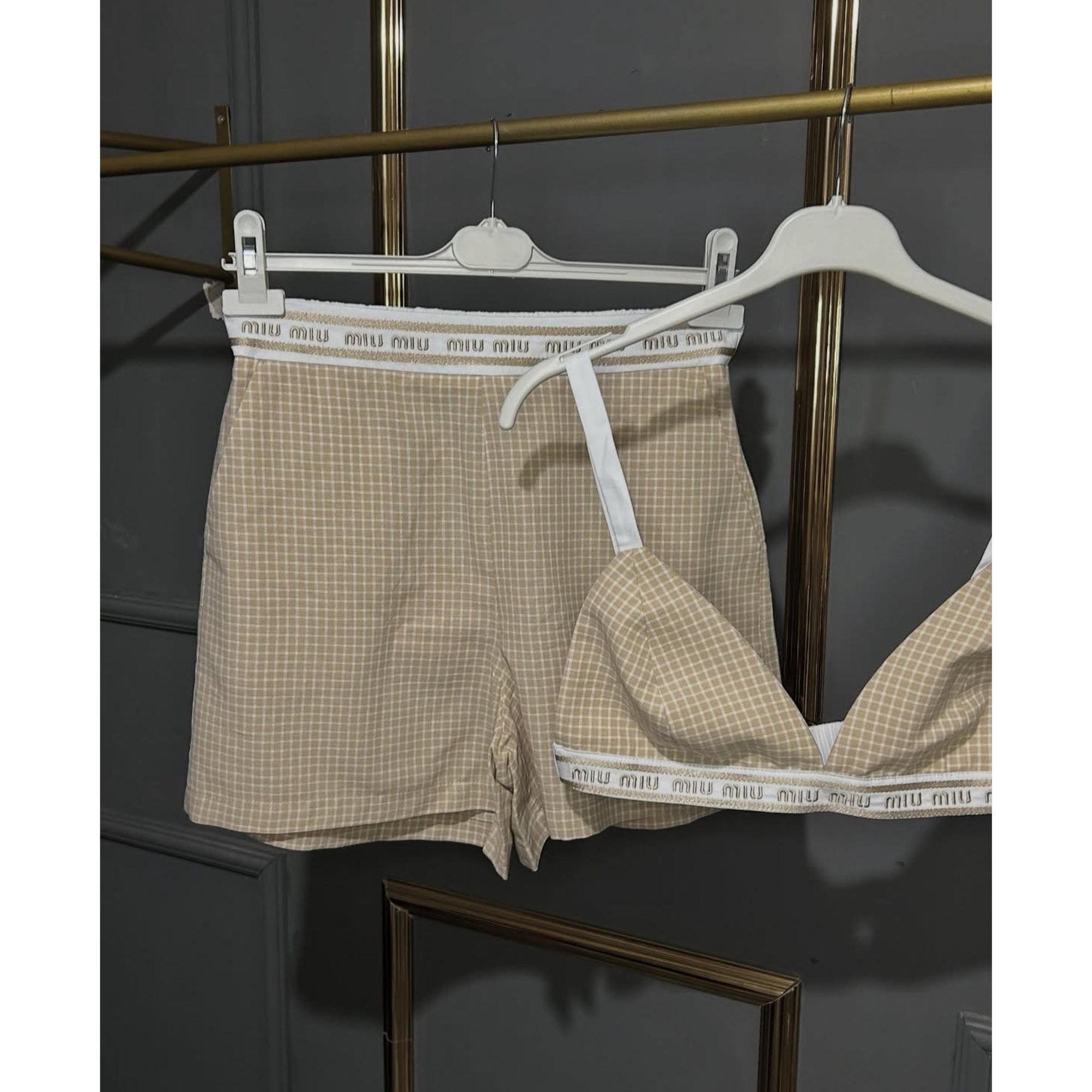 Beige Women Set in 3 Pieces
